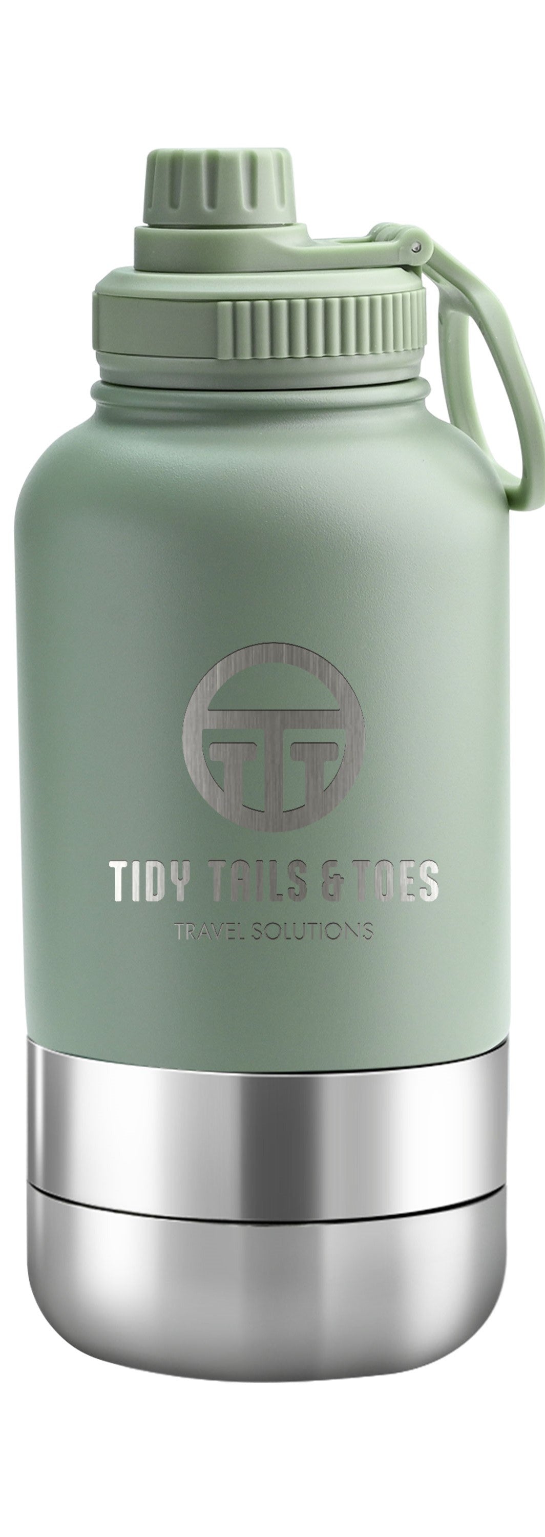 3 in 1 Stainless Steel Insulation Portable Travel Water and Food Bottle / Bento Cylinder