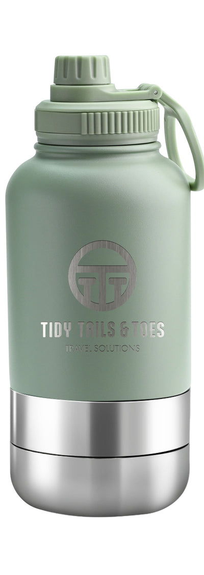 3 in 1 Stainless Steel Insulation Portable Travel Water and Food Bottle / Bento Cylinder