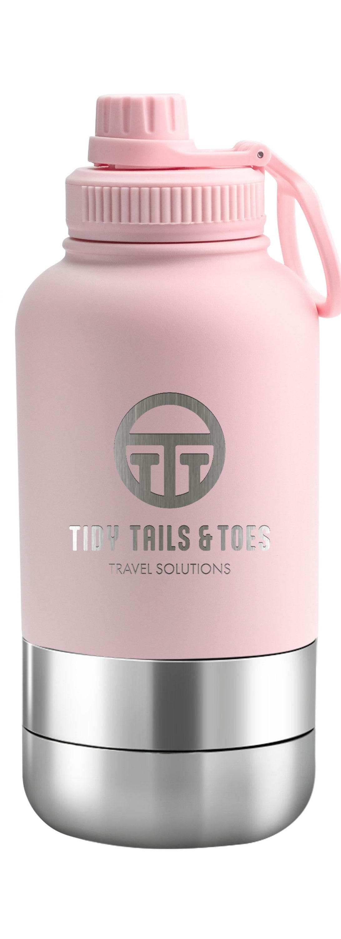 3 in 1 Stainless Steel Insulation Portable Travel Water and Food Bottle / Bento Cylinder