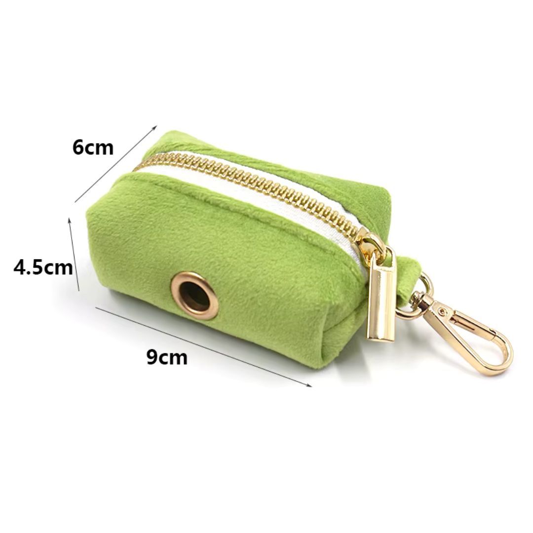 Mini Plastic Bag Holder / Travel Rubbish Bag Dispenser - plain