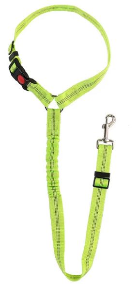 Car Headrest Pet Restraint with Bungee