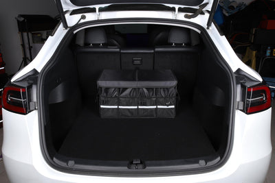 Collapsible Car Organiser Storage box with shoe storage