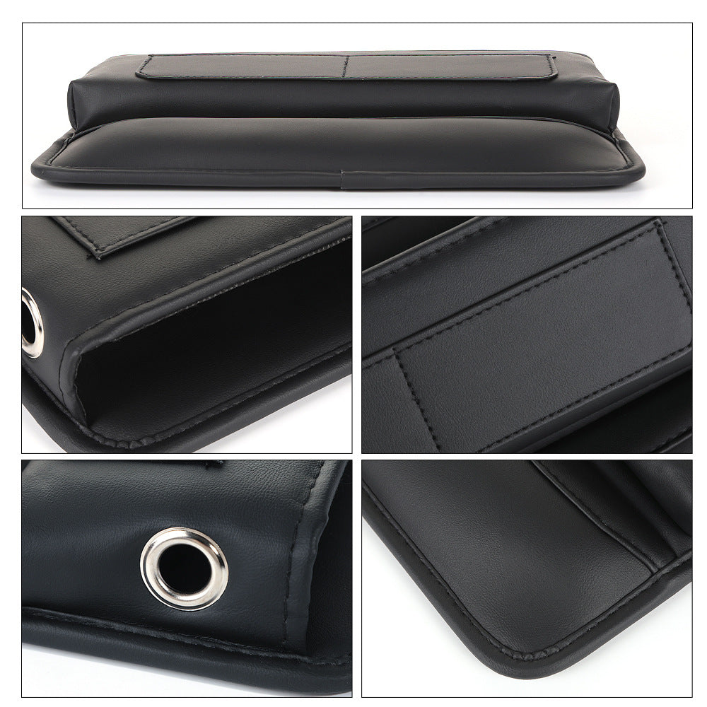 Leather Car Consol Organiser / Gap storage unit