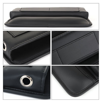 Leather Car Consol Organiser / Gap storage unit