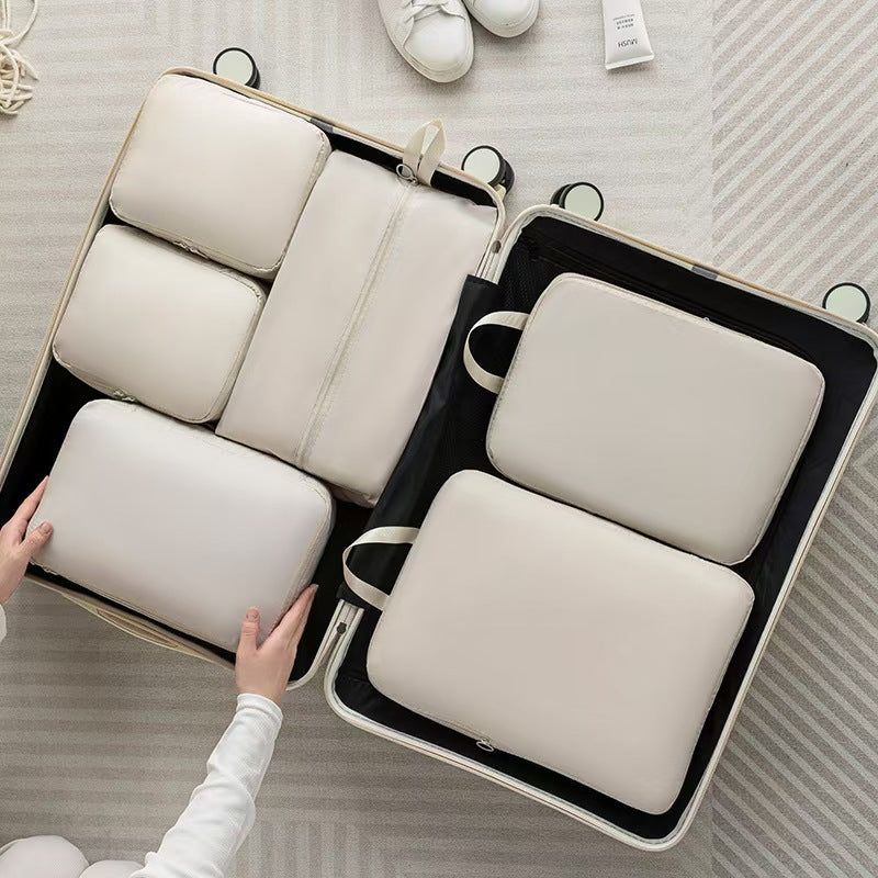 6 Piece Luggage Packing Cubes / Clothing Organiser