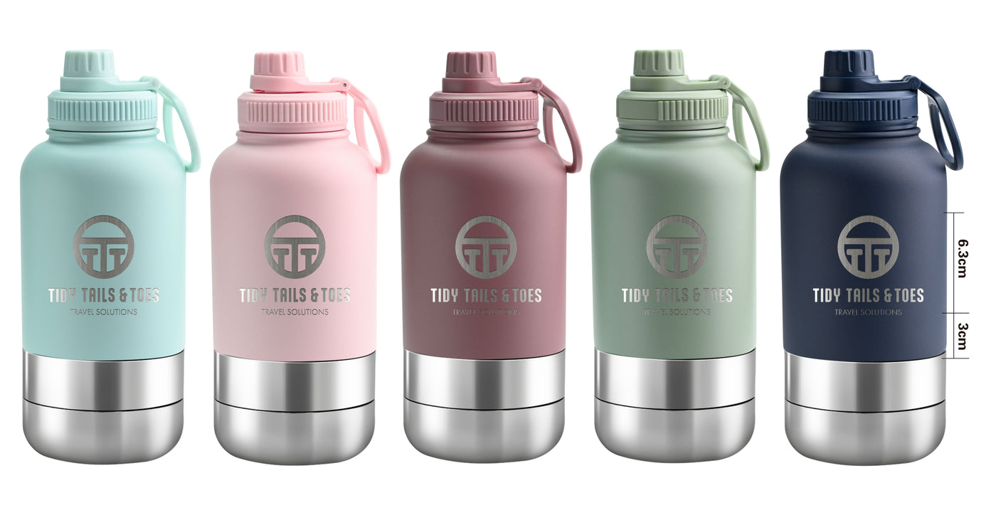 3 in 1 Stainless Steel Insulation Portable Travel Water and Food Bottle / Bento Cylinder